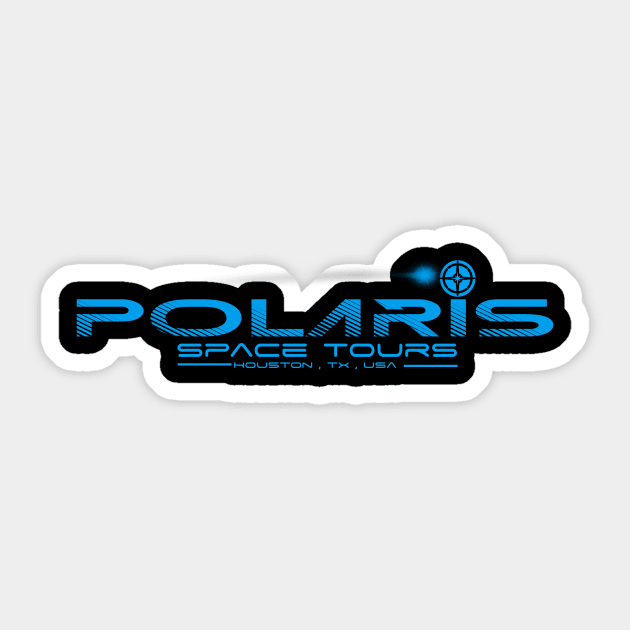 Polaris Space Tours Sticker by inesbot